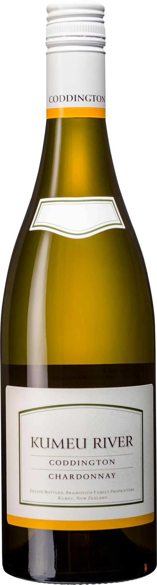 Kumeu River Coddington Chardonnay 2022  Front Bottle Shot