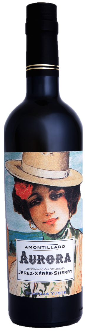 Bodegas Yuste Aurora Amontillado Sherry  Front Bottle Shot
