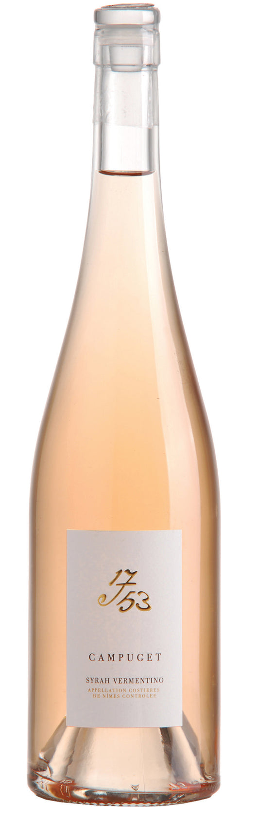 Chateau de Campuget 1753 Rose 2023  Front Bottle Shot