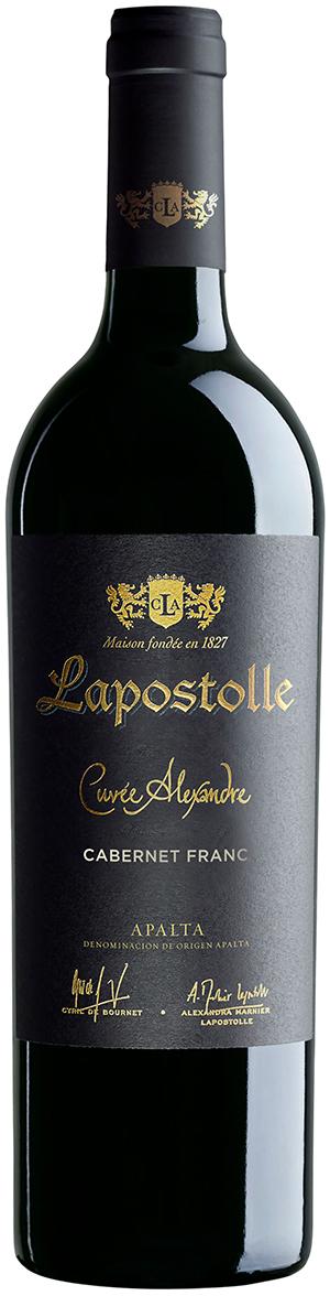 Lapostolle Cuvee Alexandre Cabernet Franc 2022  Front Bottle Shot