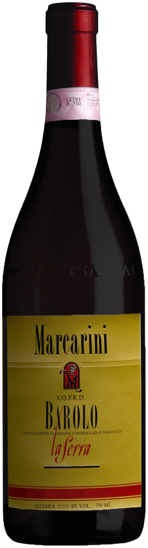 Marcarini Barolo La Serra 2018  Front Bottle Shot
