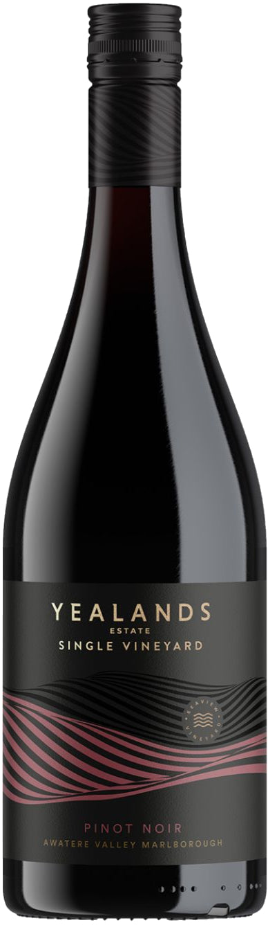 Yealands Estate Single Vineyard Pinot Noir 2021  Front Bottle Shot