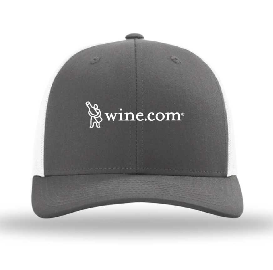 Richardson Low Pro Trucker Cap in Grey/White