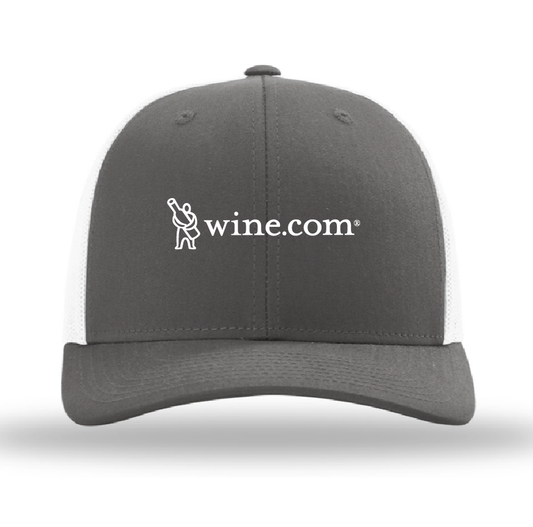 Richardson Low Pro Trucker Cap in Grey/White
