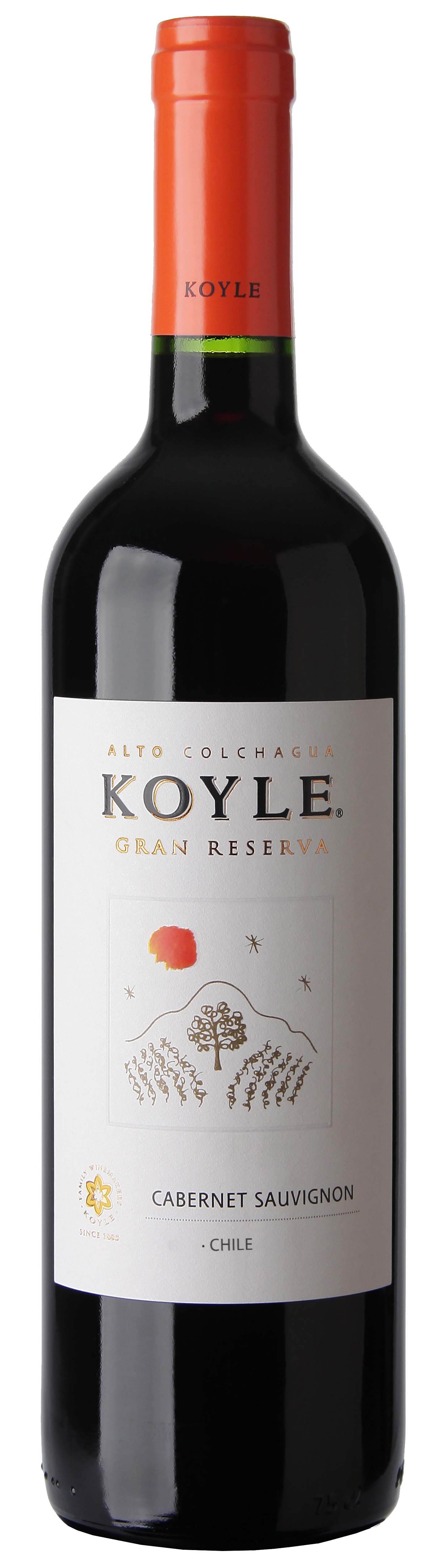 Koyle Gran Reserva Cabernet Sauvignon 2020  Front Bottle Shot