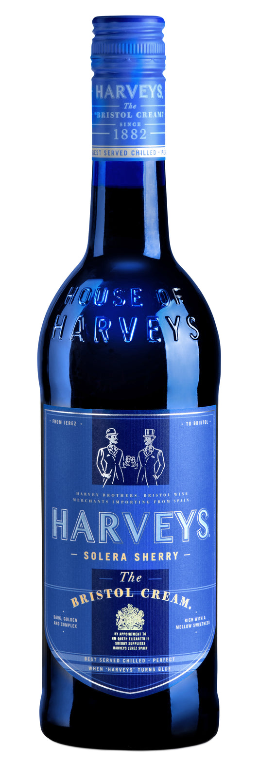 Harveys Bristol Cream Sherry  Front Bottle Shot
