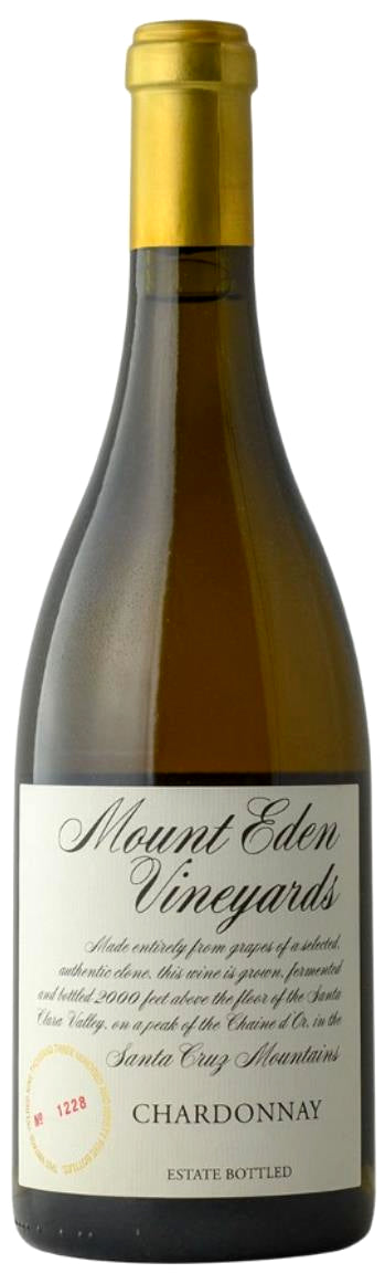 Mount Eden Vineyards Estate Chardonnay 2020  Front Bottle Shot