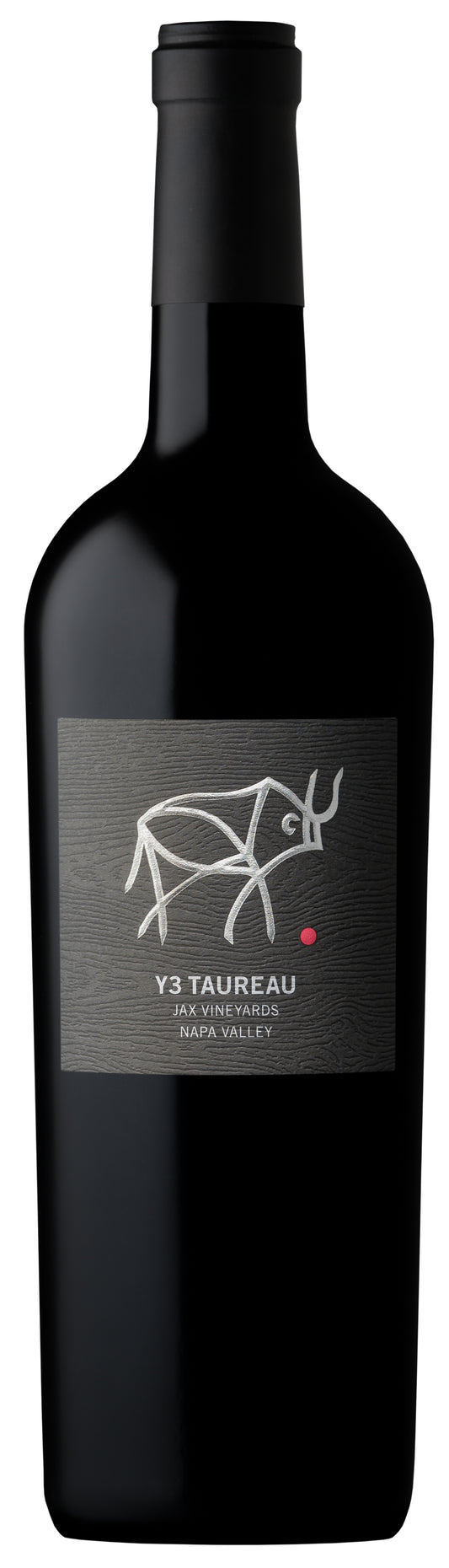 Jax Vineyards Y3 Taureau Red 2022  Front Bottle Shot