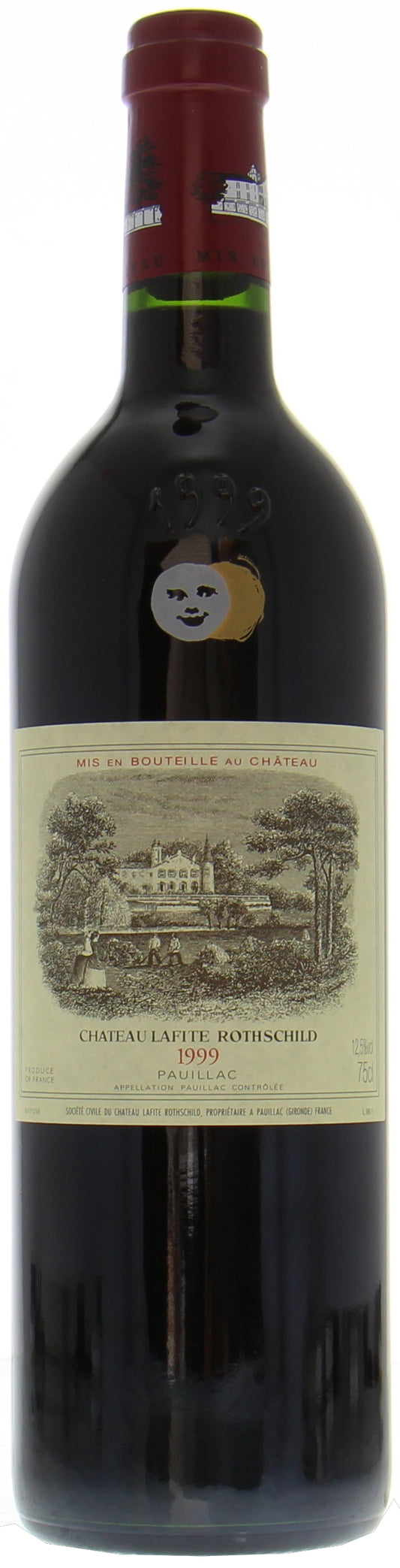 Chateau Lafite Rothschild  1999 Front Bottle Shot
