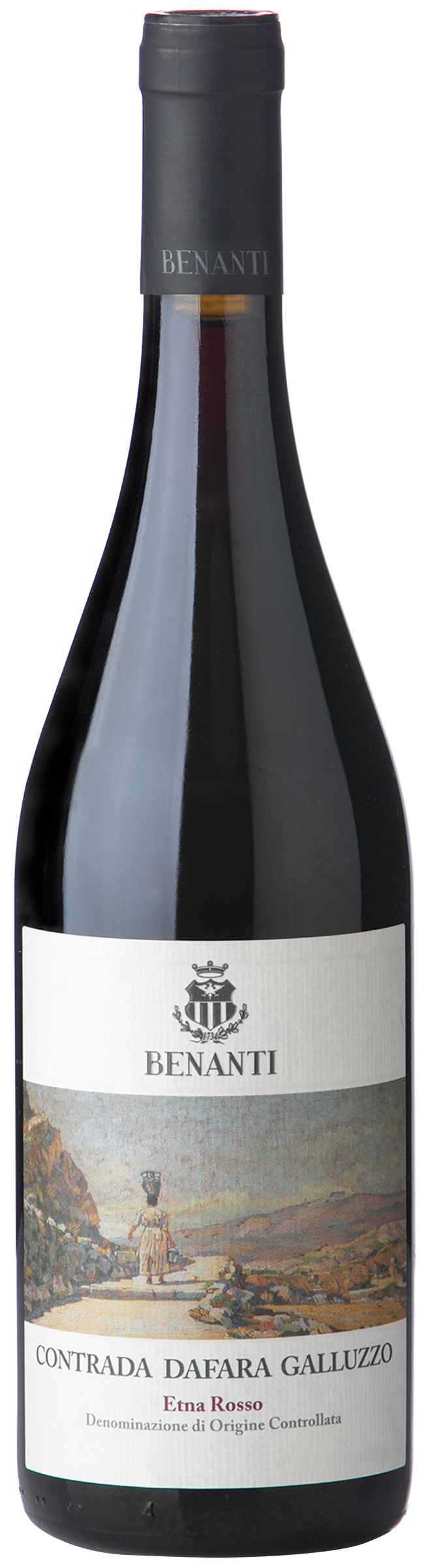 Benanti Contrada Dafara Galluzzo Etna Rosso 2021  Front Bottle Shot