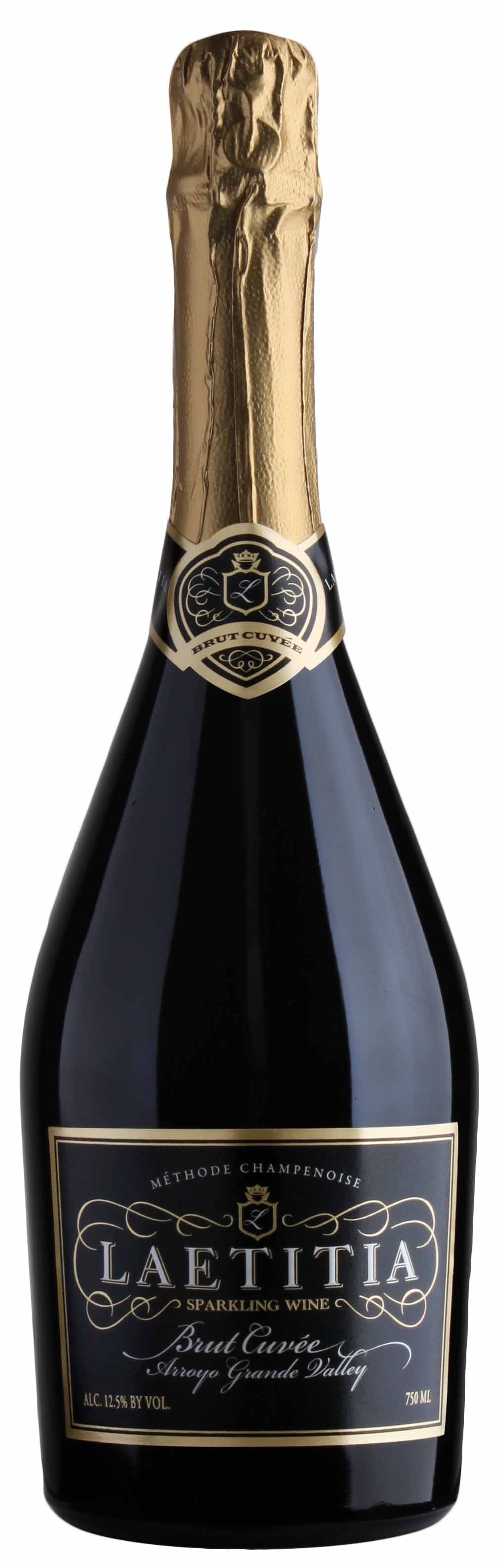 Laetitia Brut Cuvee  Front Bottle Shot
