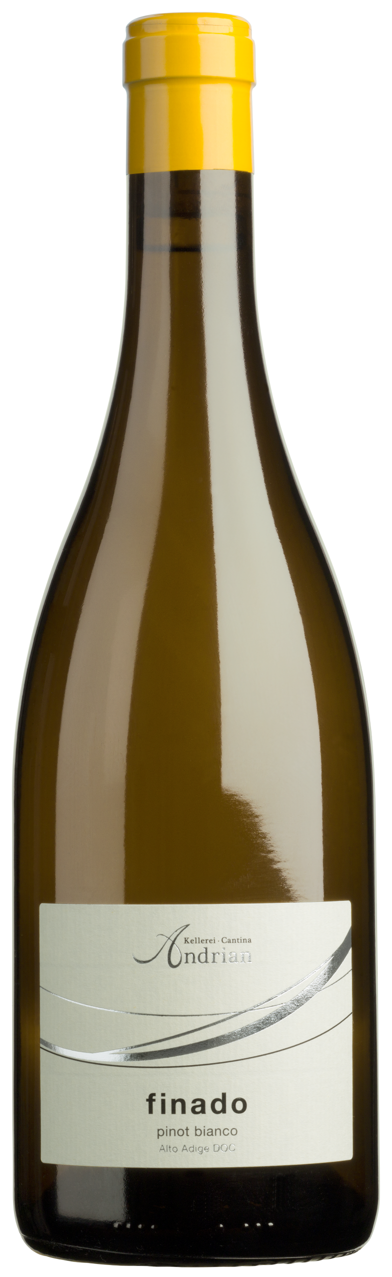 Cantina Andrian Alto Adige Finado Pinot Bianco 2022  Front Bottle Shot