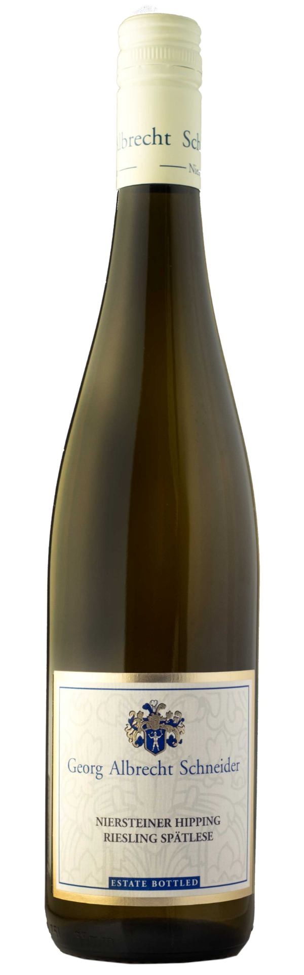 Georg Albrecht Schneider Niersteiner Hipping Riesling Spatlese 2020  Front Bottle Shot