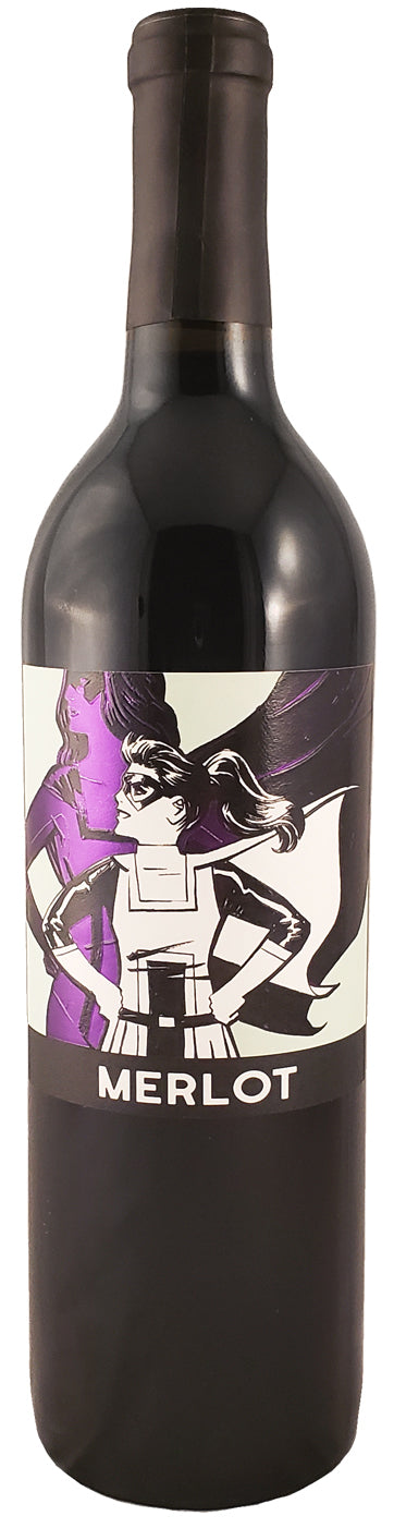 Iconic Wine Sidekick Merlot 2021  Front Bottle Shot