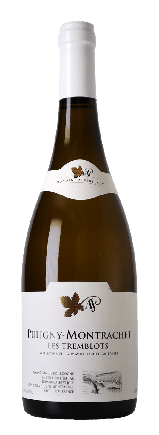 Albert Joly Puligny-Montrachet les Tremblots 2022  Front Bottle Shot