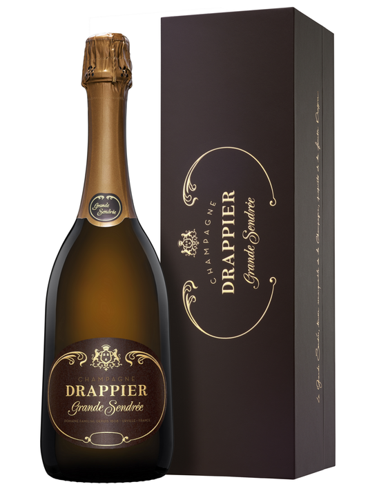 Drappier Grande Sendree Brut in Gift Box 2009  Front Bottle Shot