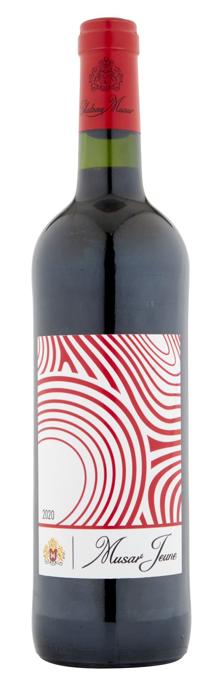 Chateau Musar Lebanon Jeune Red 2021  Front Bottle Shot