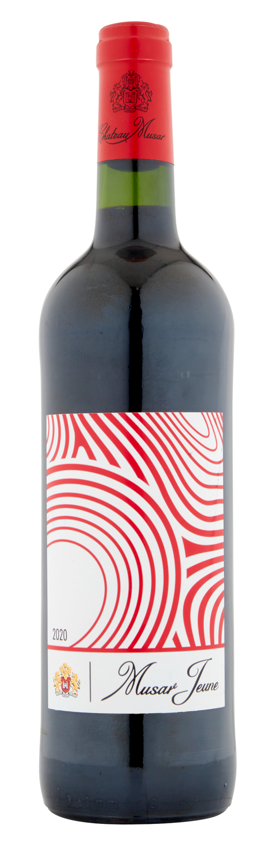 Chateau Musar Lebanon Jeune Red 2021  Front Bottle Shot