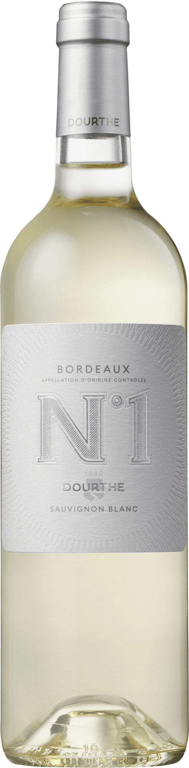 Dourthe No. 1 Sauvignon Blanc 2023  Front Bottle Shot
