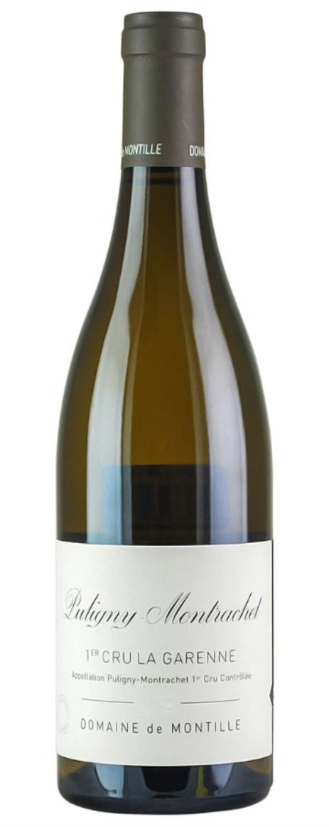 Domaine de Montille Puligny-Montrachet La Garenne Premier Cru 2022  Front Bottle Shot