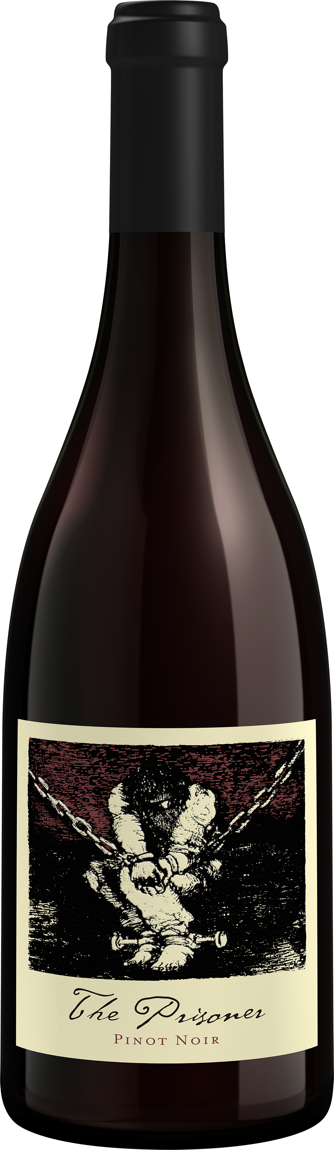 The Prisoner Wine Company Sonoma Coast Pinot Noir 2021  Front Bottle Shot