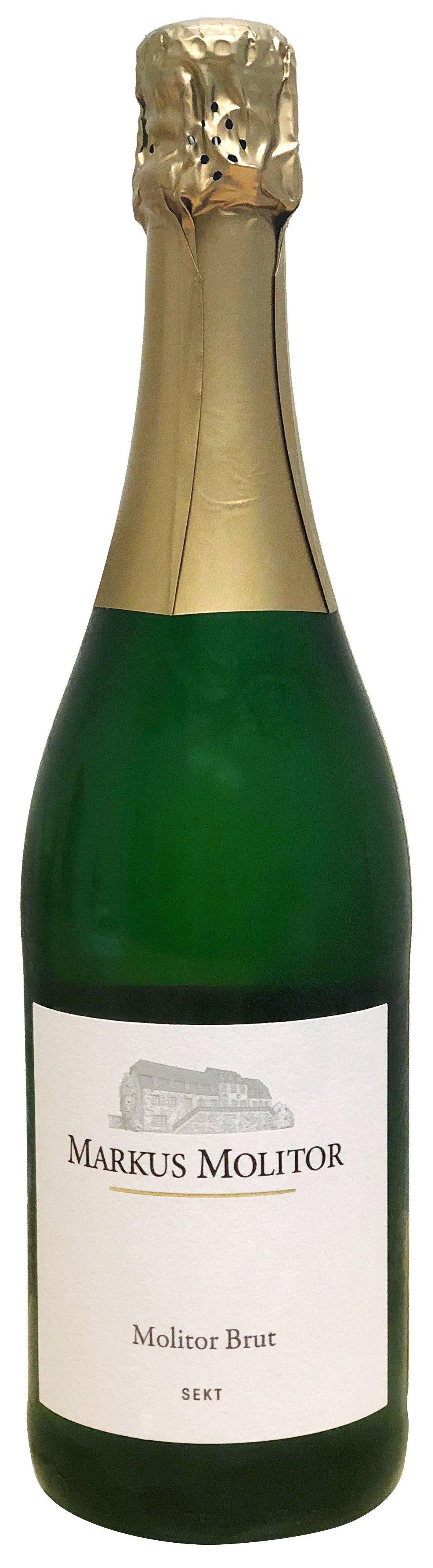Markus Molitor Mosel Riesling Sekt  Front Bottle Shot
