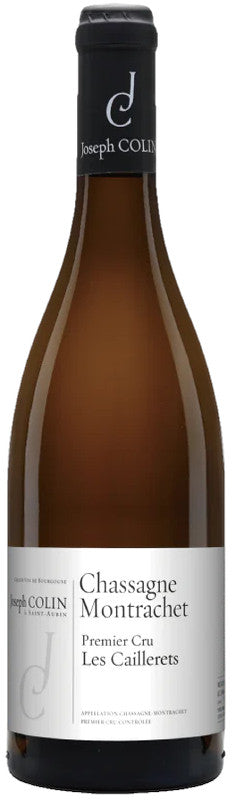 Joseph Colin Chassagne Montrachet En Cailleret Premier Cru 2021  Front Bottle Shot
