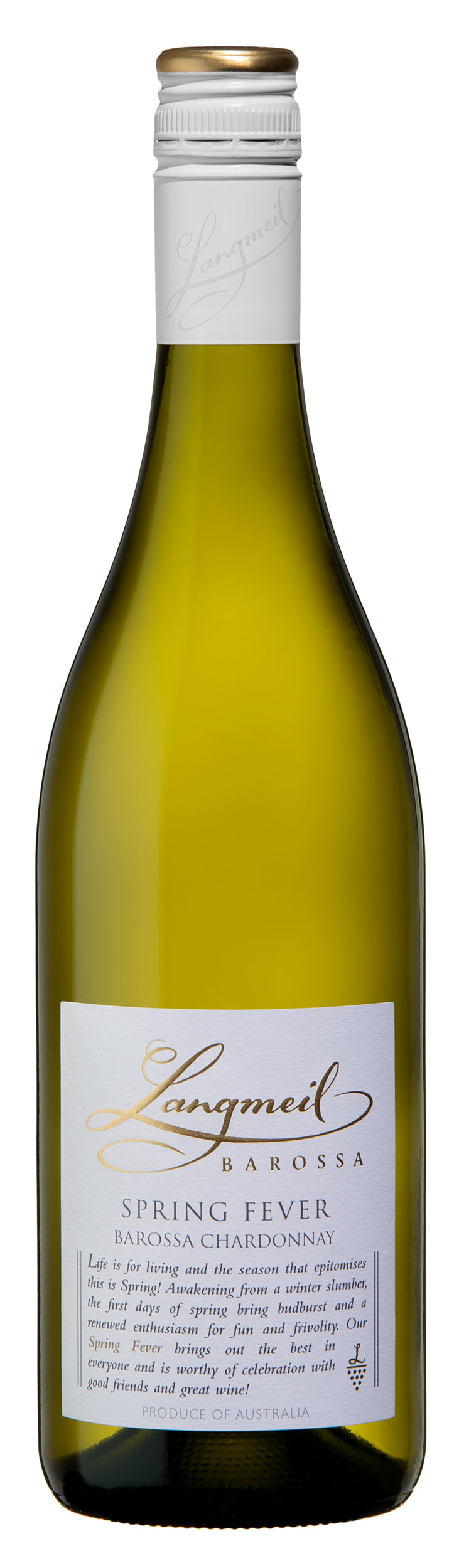 Langmeil Spring Fever Chardonnay 2022  Front Bottle Shot
