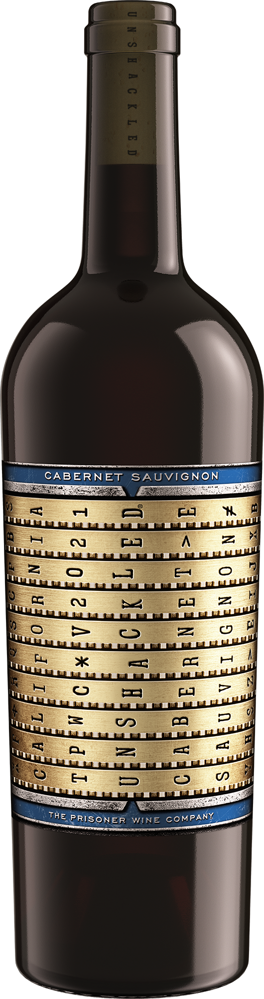 The Prisoner Wine Company Unshackled Cabernet Sauvignon 2021  Front Bottle Shot