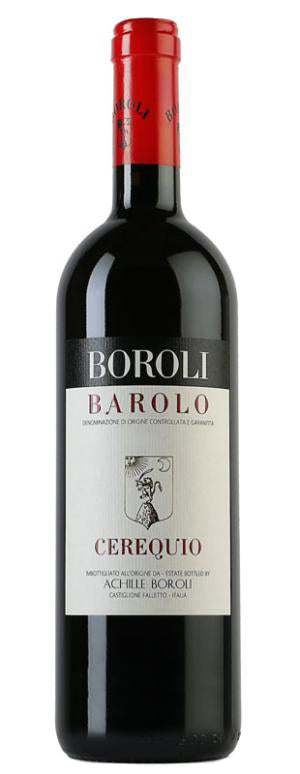 Boroli Barolo Cerequio 2019  Front Bottle Shot