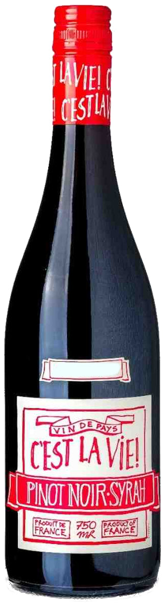 C'est la Vie Red 2021  Front Bottle Shot