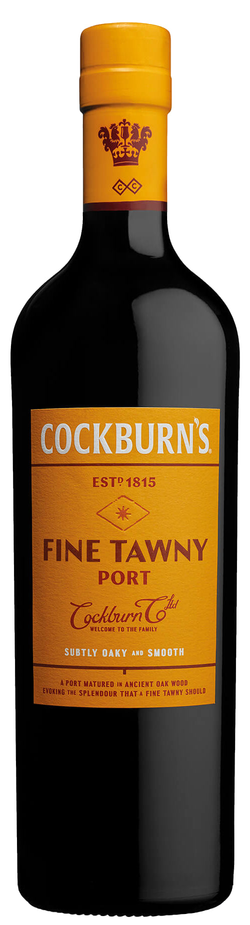 Cockburn's Fine Tawny  Front Bottle Shot