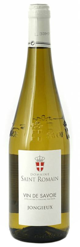 Domaine Saint Romain Jongieux Jacquere 2023  Front Bottle Shot