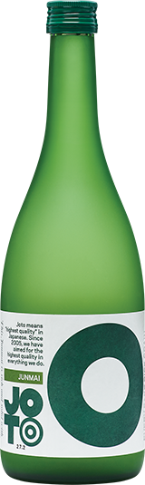 Joto The Green One Junmai Sake (720ML)  Front Bottle Shot