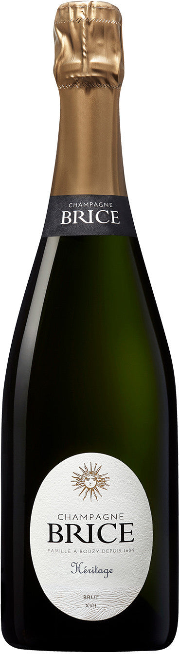 Champagne Brice Heritage Brut  Front Bottle Shot