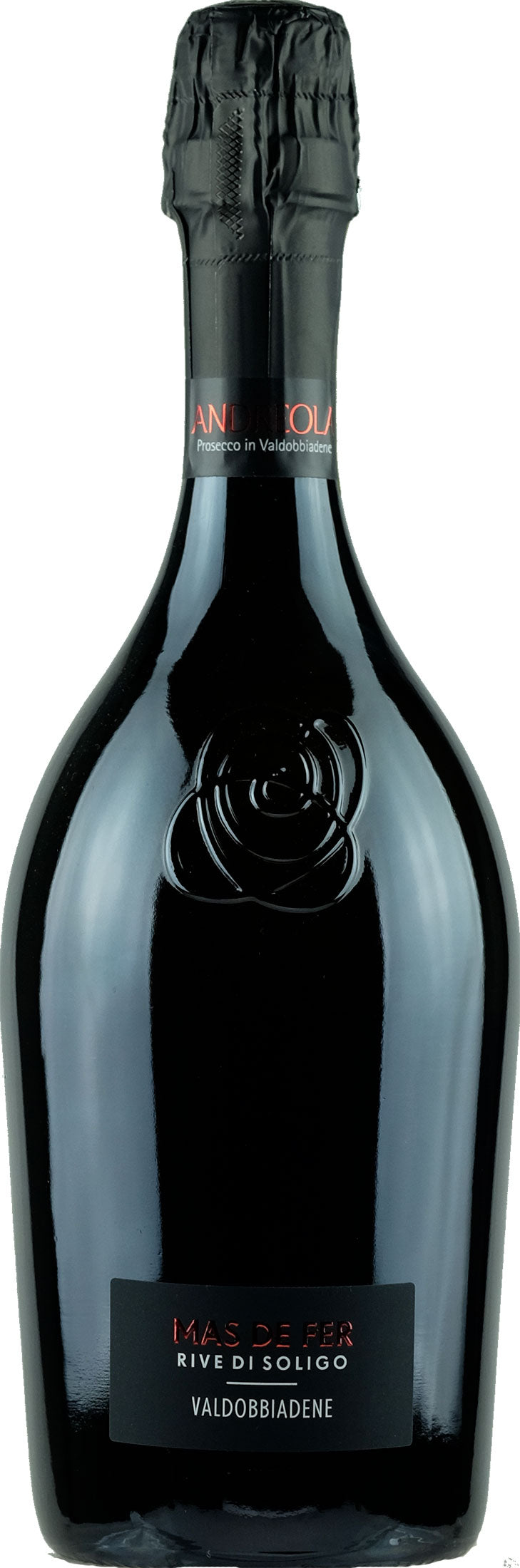Andreola Mas de Fer Rive di Soligo Prosecco  Front Bottle Shot