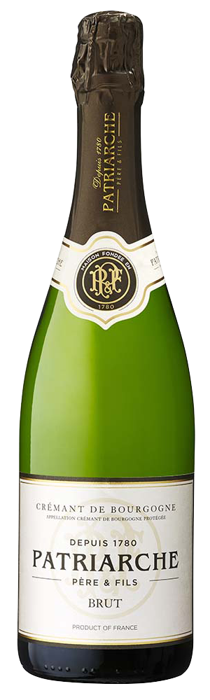Patriarche Cremant de Bourgogne Brut  Front Bottle Shot