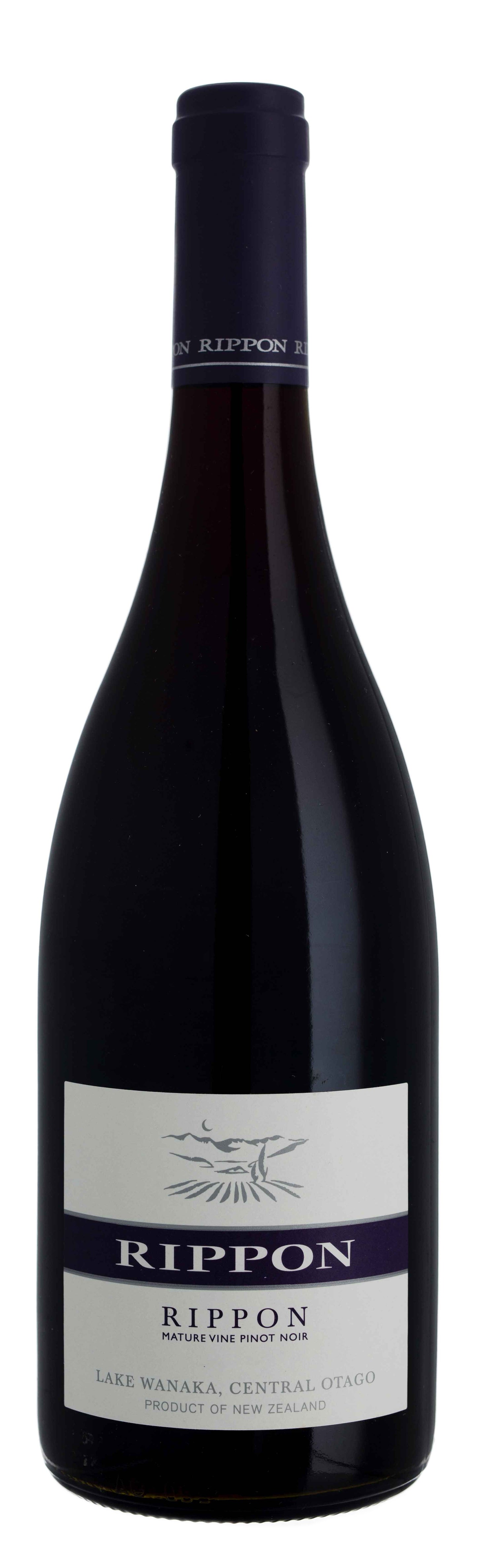 Rippon Vineyard Mature Vine Pinot Noir 2020  Front Bottle Shot