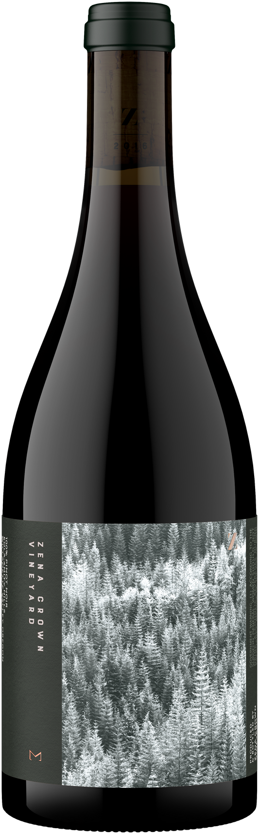 Zena Crown Vineyard The Sum Pinot Noir 2019  Front Bottle Shot