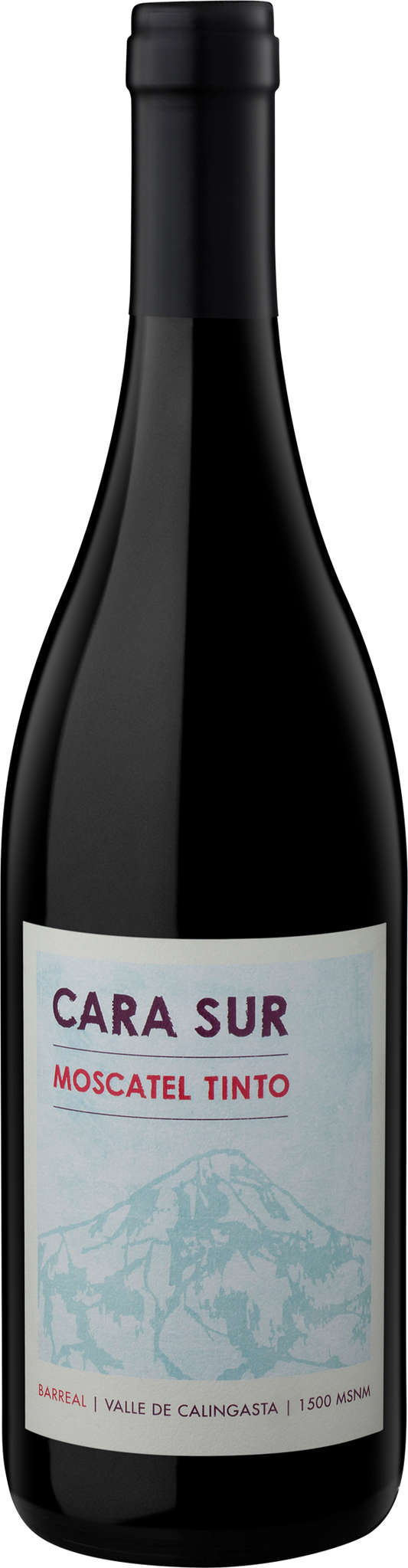 Cara Sur Moscatel Tinto 2022  Front Bottle Shot