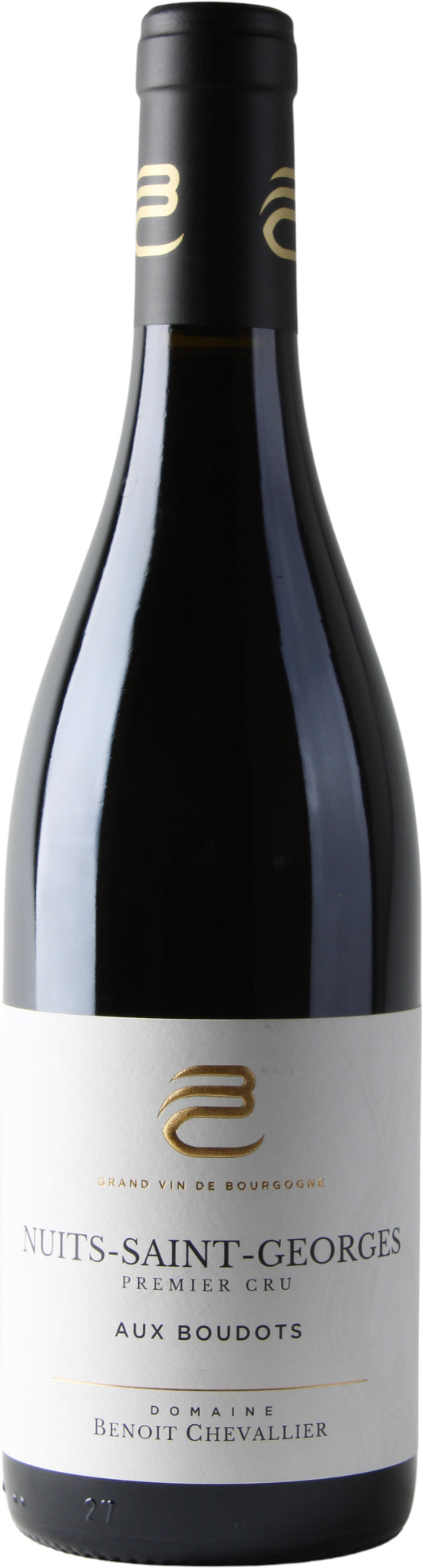Benoit Chevallier Nuits-St-Georges Aux Boudots Premier Cru 2021  Front Bottle Shot
