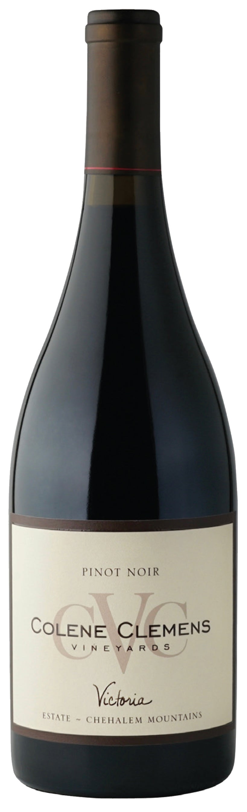 Colene Clemens Victoria Pinot Noir 2021  Front Bottle Shot