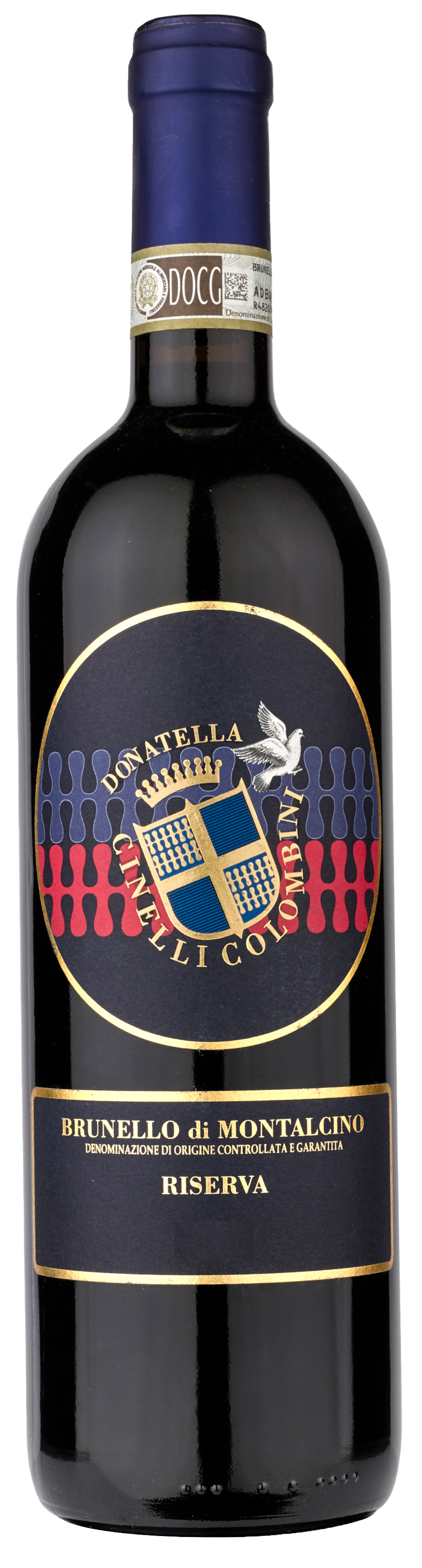 Donatella Cinelli Colombini Brunello di Montalcino Riserva 2018  Front Bottle Shot