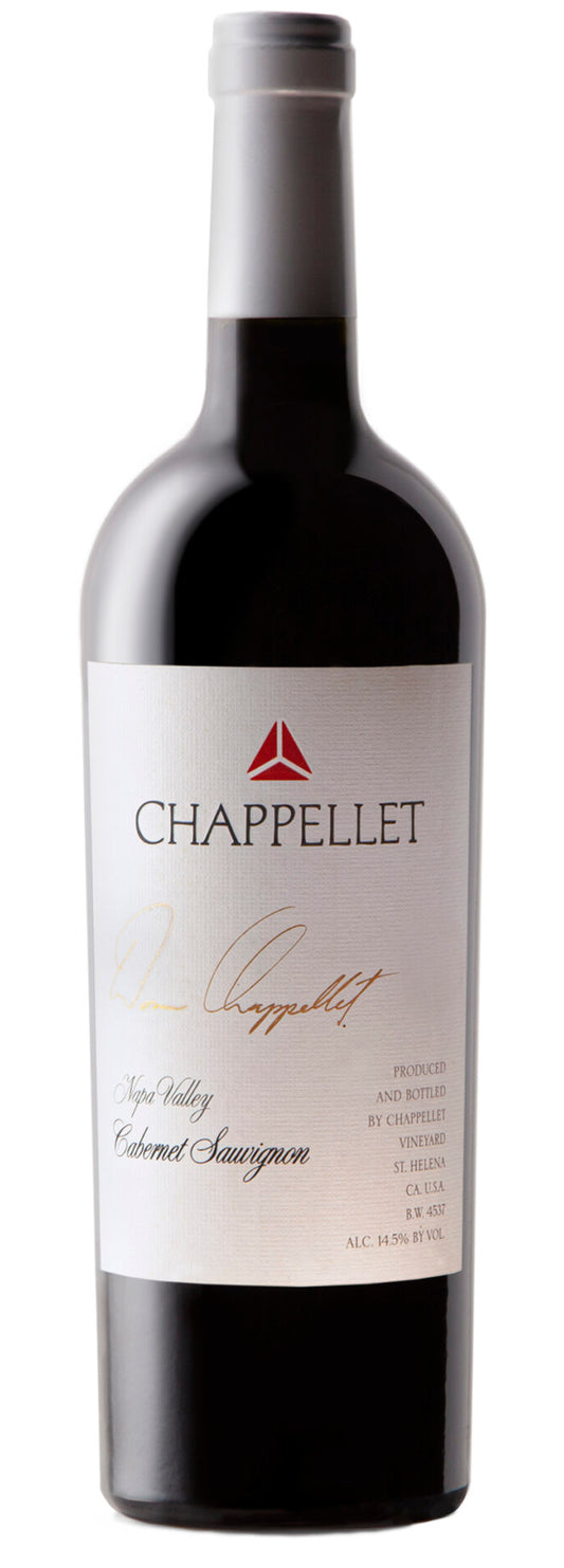 Chappellet Signature Cabernet Sauvignon 2022  Front Bottle Shot