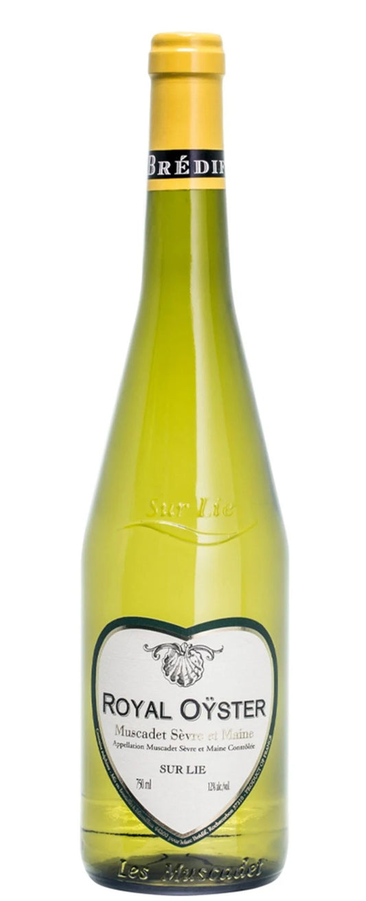 Marc Bredif Royal Oyster Muscadet Sevre et Maine 2020  Front Bottle Shot
