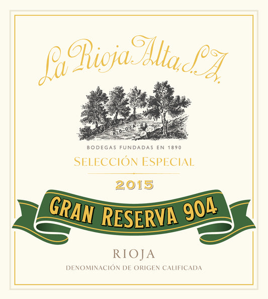 La Rioja Alta Gran Reserva 904 Tinto (1.5 Liter Magnum) 2015