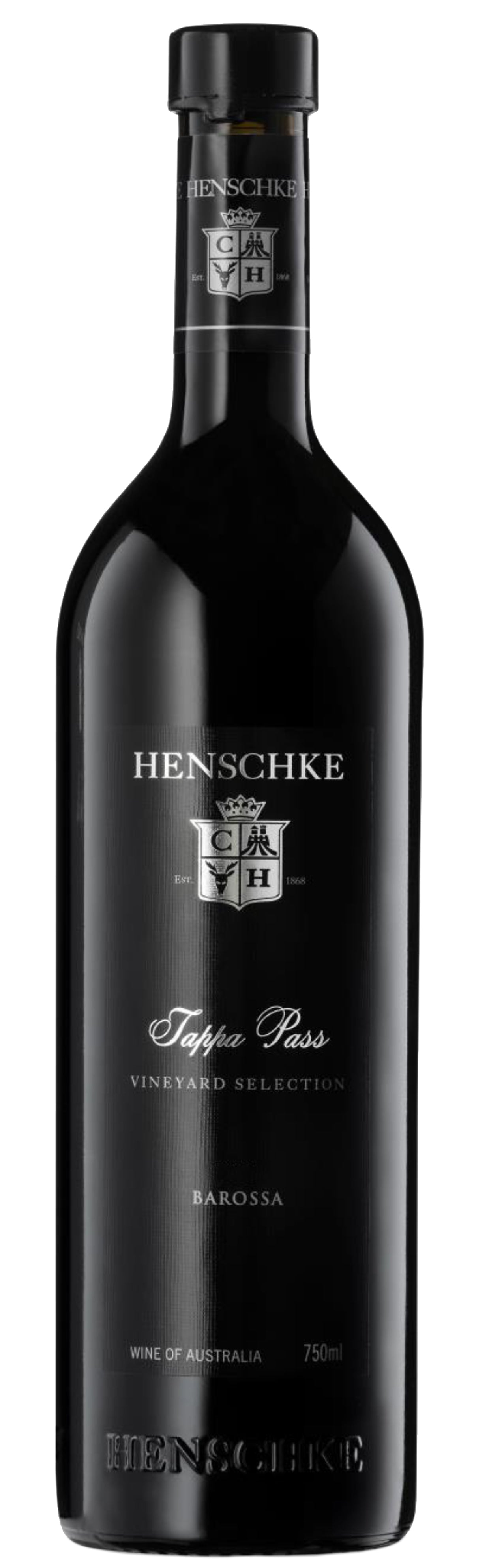 Henschke Tappa Pass Shiraz 2020  Front Bottle Shot