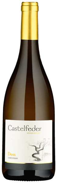 Castelfeder Doss Chardonnay 2021  Front Bottle Shot