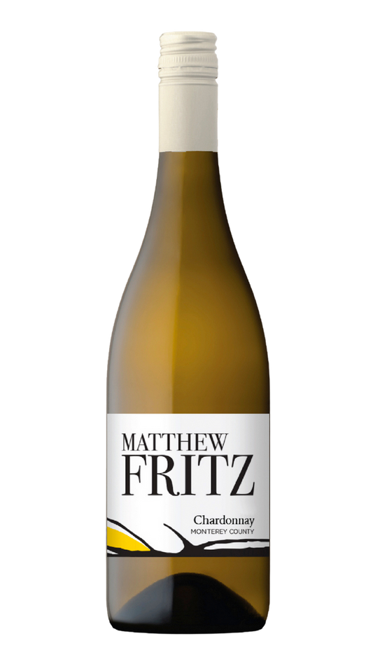 Matthew Fritz Monterey County Chardonnay 2023  Front Bottle Shot