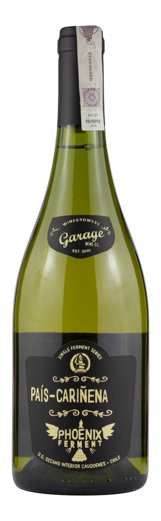 Garage Wine Co. Pais-Carinena Phoenix Ferment 2022  Front Bottle Shot
